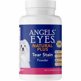 Angels' Eyes Natural Plus Beef Flavored Powder Tear Stain Supplement for Dogs & Cats