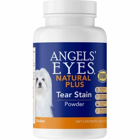 Angels' Eyes Natural Plus Chicken Flavored Powder Tear Stain Supplement for Dogs & Cats