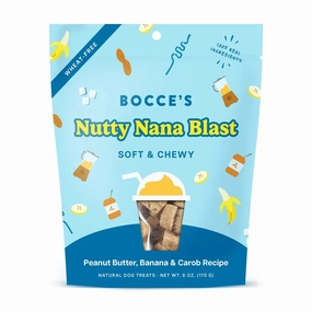 Bocce's Bakery Nutty Nana Blast Soft & Chewy Dog Treats 6oz