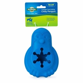 Busy Buddy Penguin Dog Toy Blue