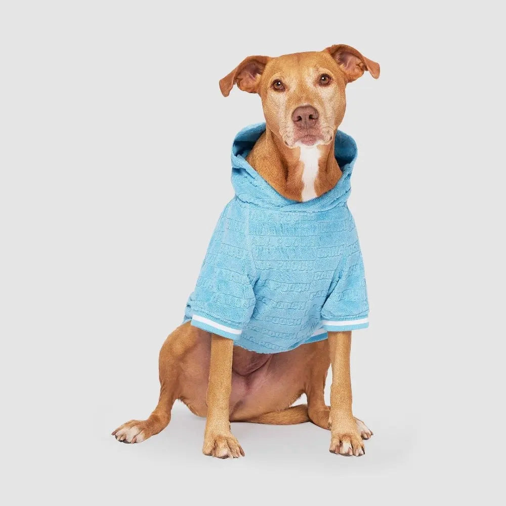 Canada Pooch Beach Bum Towel Dog Hoodie