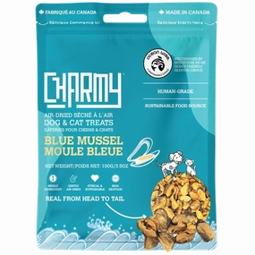 Charmy Pet Blue Mussel Dog Treats 3.8 oz