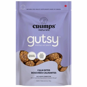 Crumps' Naturals Gutsy Calm Bites ?C Stress Relief with Prebiotic Power