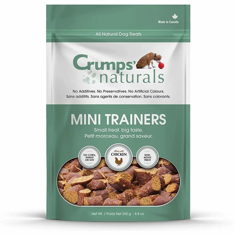 Crumps' Naturals Mini Trainers Semi-Moist Chicken Dog Treats