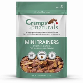 Crumps' Naturals Mini Trainers Semi-Moist Chicken Dog Treats