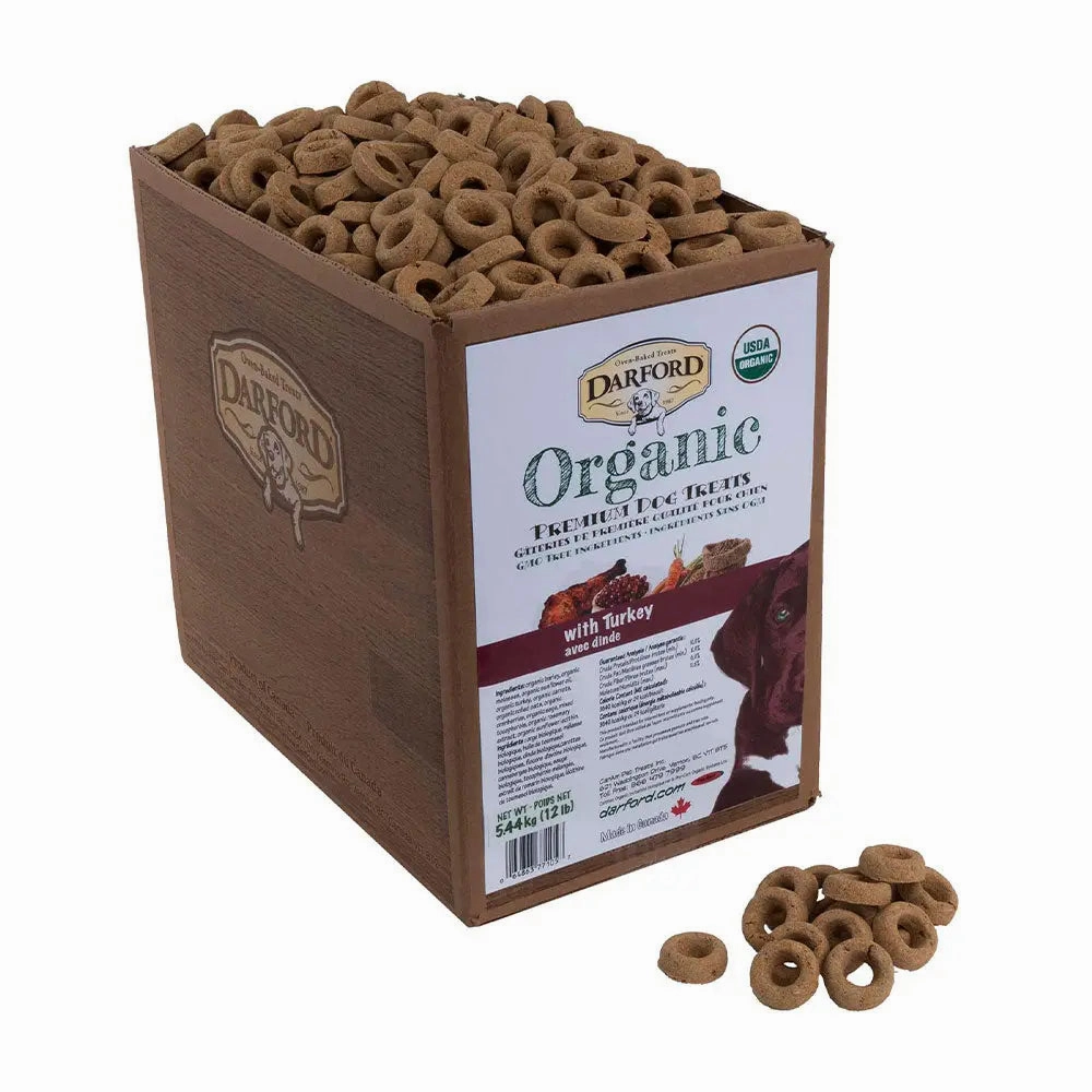 Darford? Organic Premium Turkey Dog Treat 12 Lbs