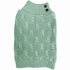 Fashion Pet Textured Cable Dog Sweater