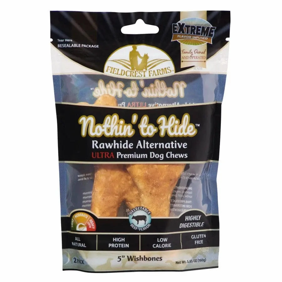 Fieldcrest Farms Nothin' To Hide Ultra Wishbone Dog Treat