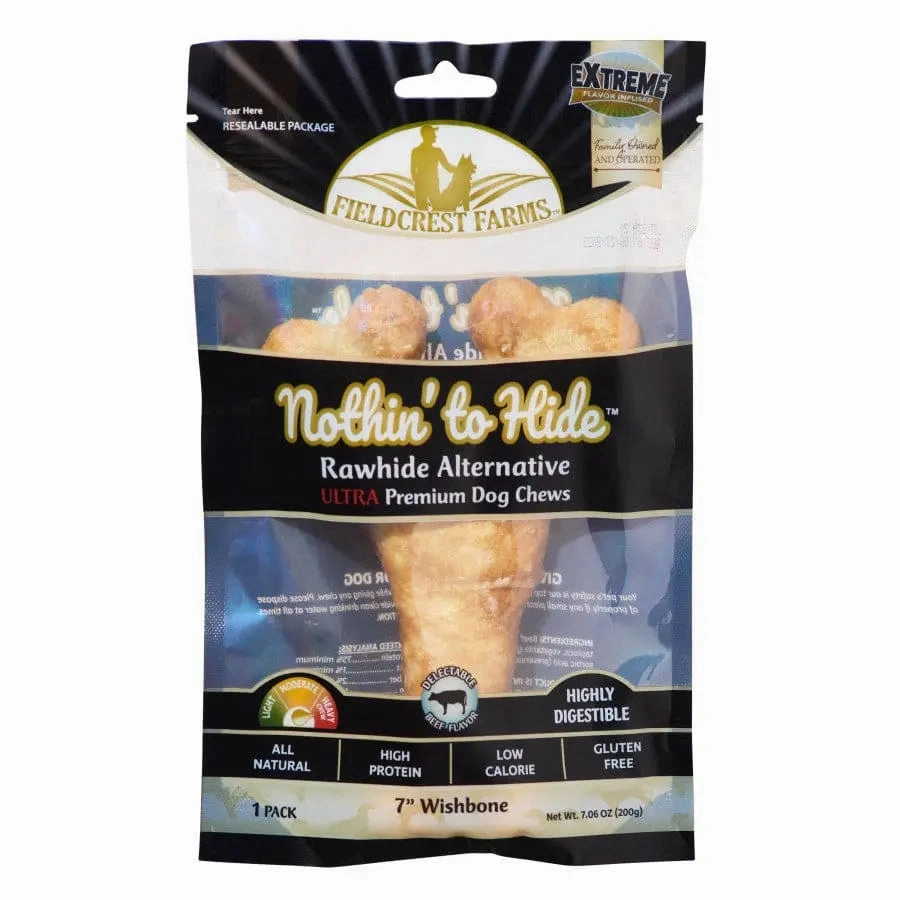 Fieldcrest Farms Nothin' To Hide Ultra Wishbone Dog Treat