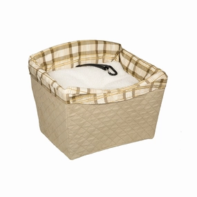Happy Ride? Quilted Dog Safety Seat