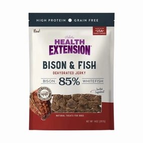 Health Extension Bison & Fish Dehydrated Jerky Recipe for Dogs