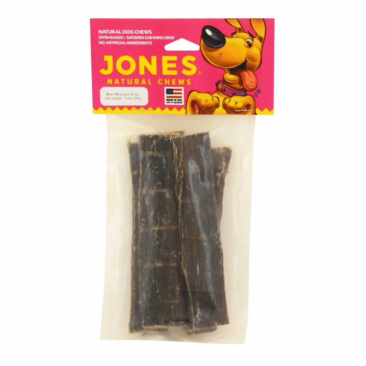 Jones Beef Weasand Jerky Dog Treats