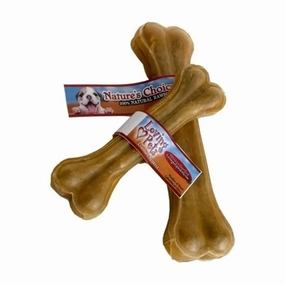Loving Pets? Nature??s Choice? Pressed Rawhide Bone Dog Treats 12 Inch X 5 Count
