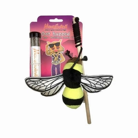 Meowijuana? Get Buzzed Refillable Bee Cat Toys