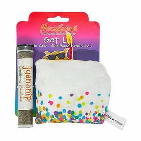 Meowijuana Get Lit Refillable Birthday Cake Cat Toys