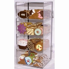 Pawsitively Gourmet Acrylic Bakery Case Dog Treat Display