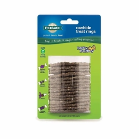 PetSafe? Busy Buddy? Sportsmen Ultra-Thick Natural Rawhide Rings for Dog Large