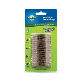 PetSafe? Busy Buddy? Sportsmen Ultra-Thick Natural Rawhide Rings for Dog Medium