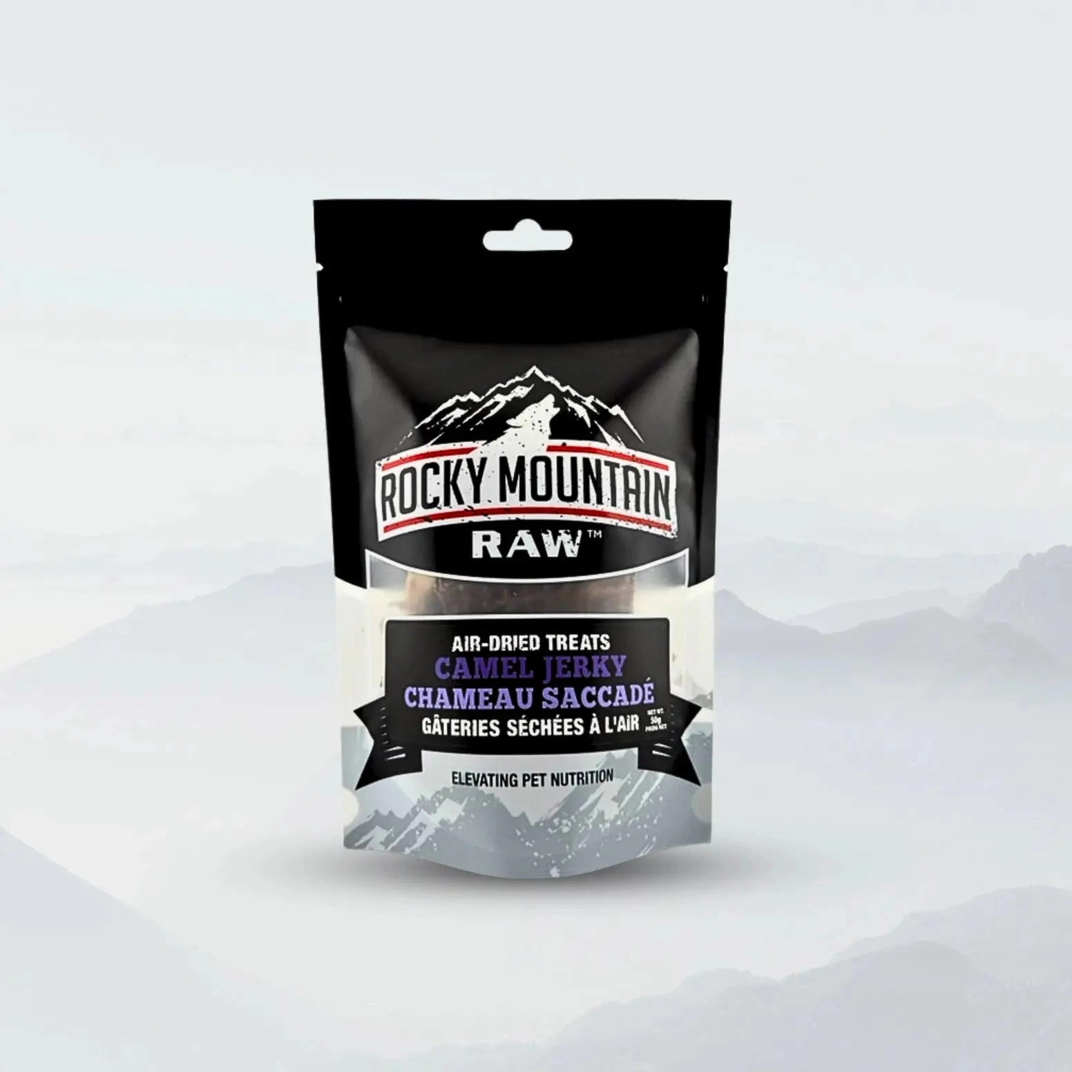 Rocky Mountain Raw Premium Allergy-Friendly Camel Jerky for Dogs 1.76 oz