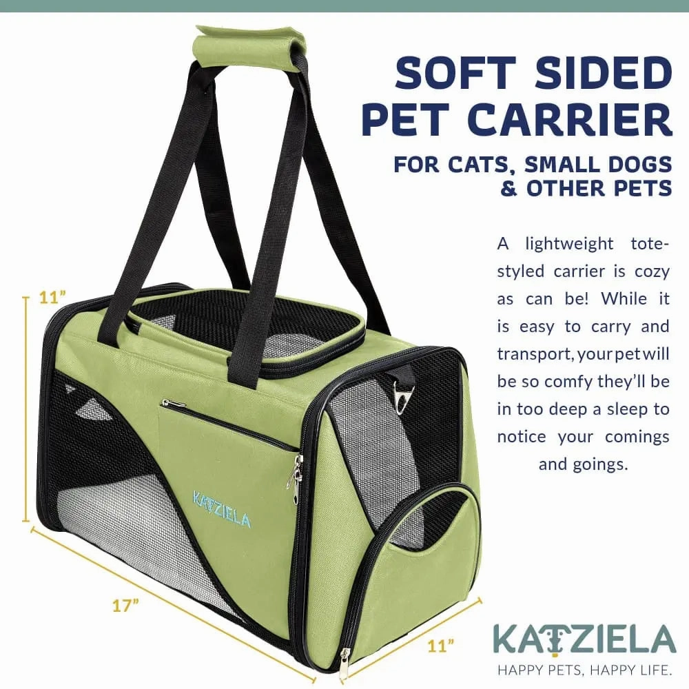 Safari Sleeper Carrier Pet Travel Bag for Cat and Dog