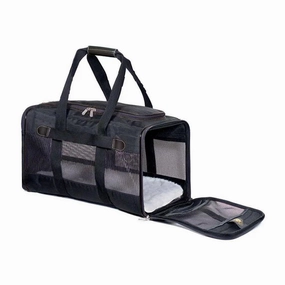 Sherpa? Original Deluxe? Soft Carrier Bag For Dog Medium 17 X 11 X 10.5 Inch Black Color