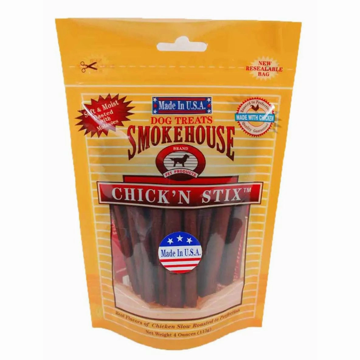 Smokehouse USA Made Chicken Stix Dog Treats