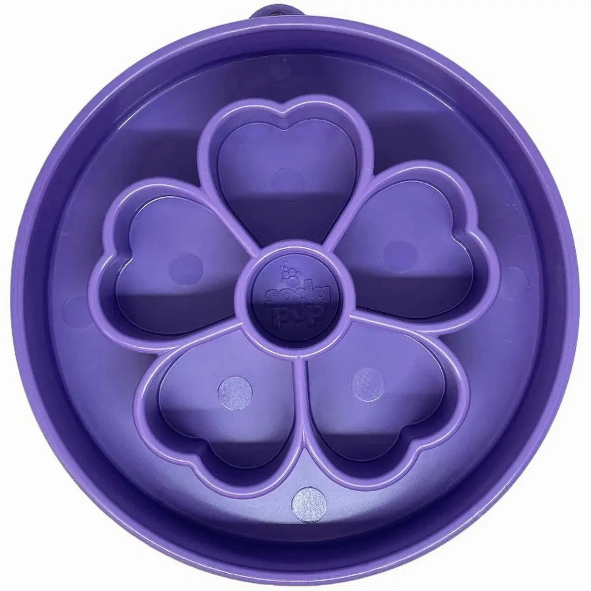 SodaPup Flower eBowl Enrichment Slow Feeder Bowl  8"