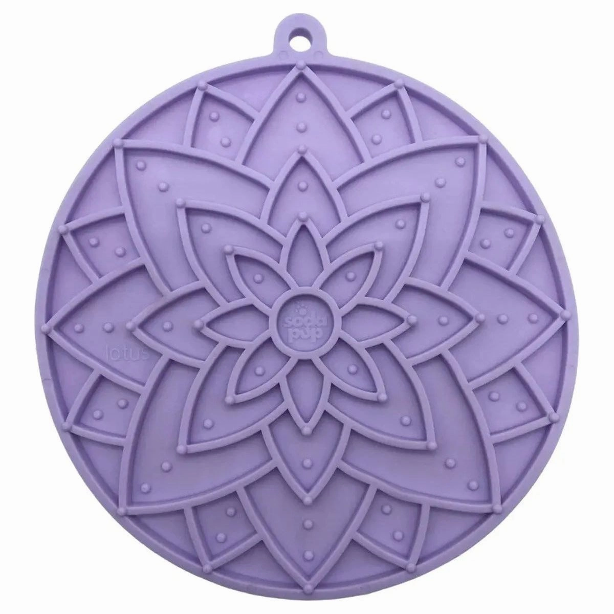 SodaPup TPE eMat Lotus Enrichment Lick Mat