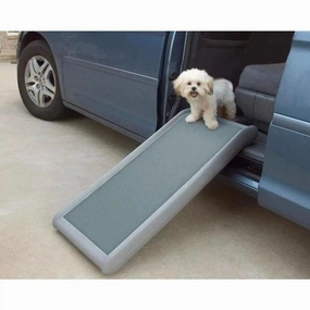 Solvit Products Half Ramp II for Dogs Grey