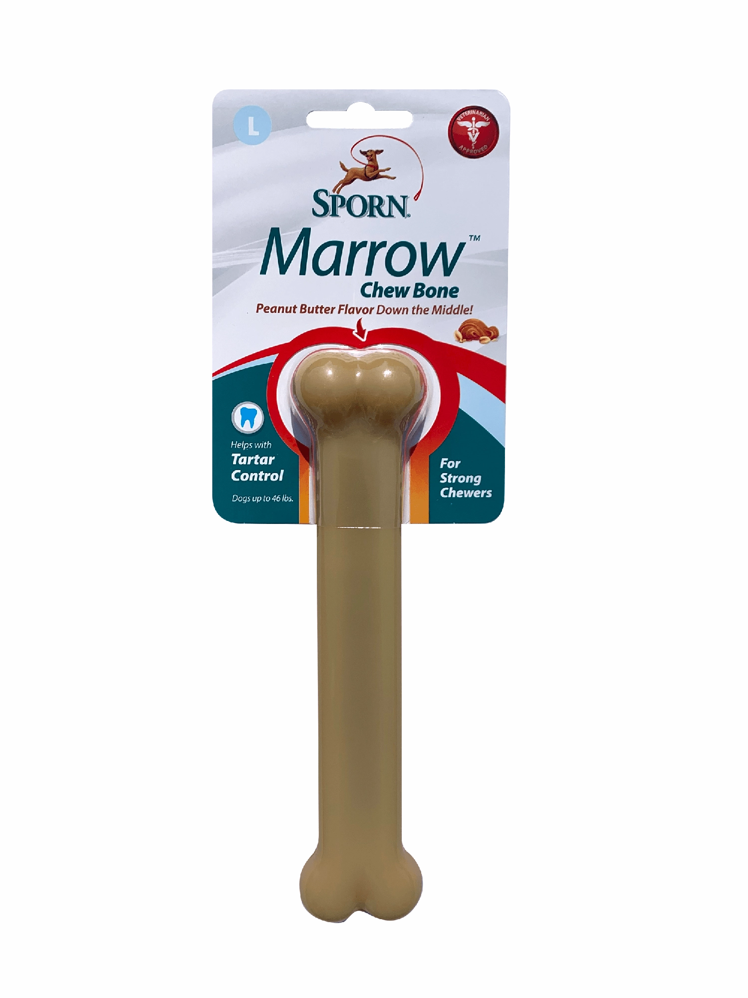 Sporn Marrow Chew Bone Peanut Butter