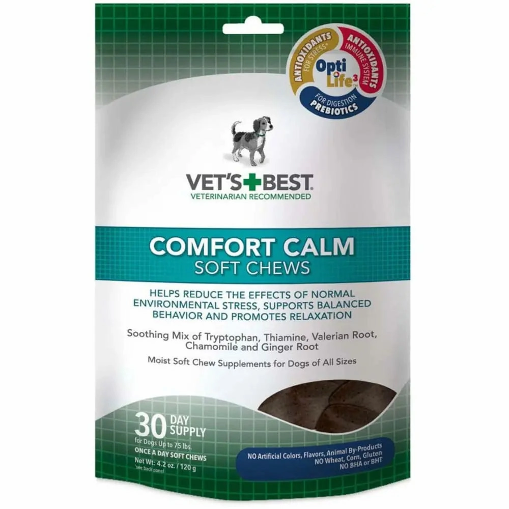 Vet's Best Comfort Calm Soft Chews 4.2 oz, 30 ct