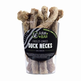 Vital Essentials? Raw Bar Freeze-Dried Duck Necks Dog Treats 24 Piece/Bag